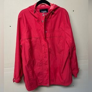 2/$20❤️- JACKET | Women’s George rain jacket size 1X (fits like a large)